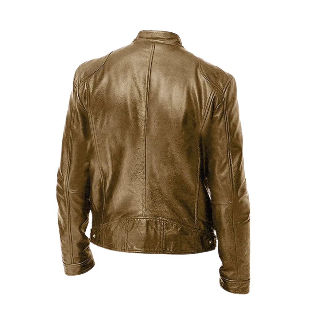Laluna® | Jaqueta de Couro Casual