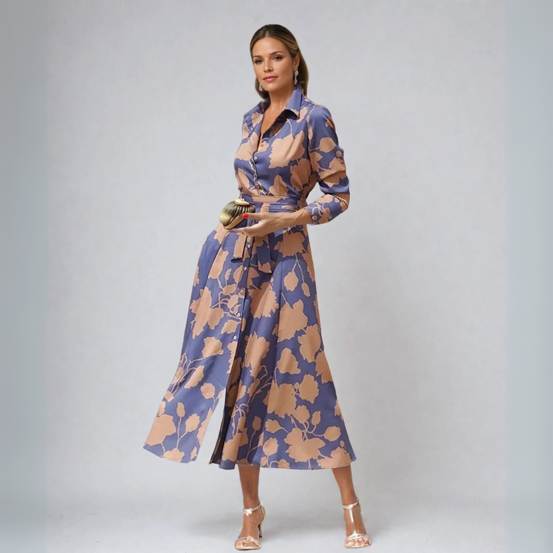 Floriza - Vestido Camisa Clássico