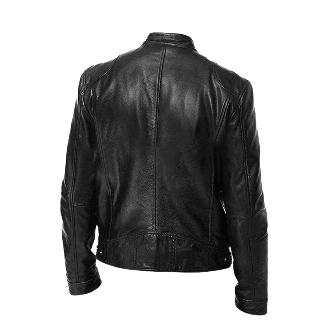 Laluna® | Jaqueta de Couro Casual