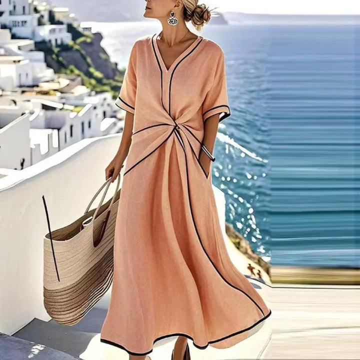 Carol | Vestido Maxi Verão Solto e Elegante