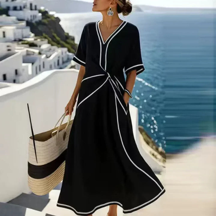 Carol | Vestido Maxi Verão Solto e Elegante