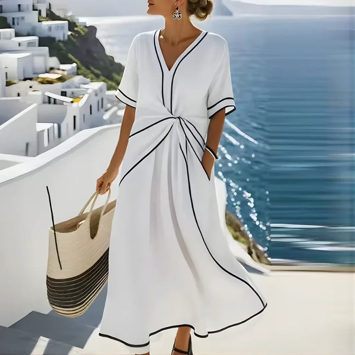 Carol | Vestido Maxi Verão Solto e Elegante