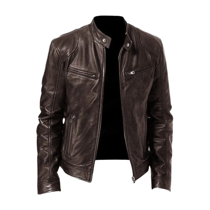 Laluna® | Jaqueta de Couro Casual
