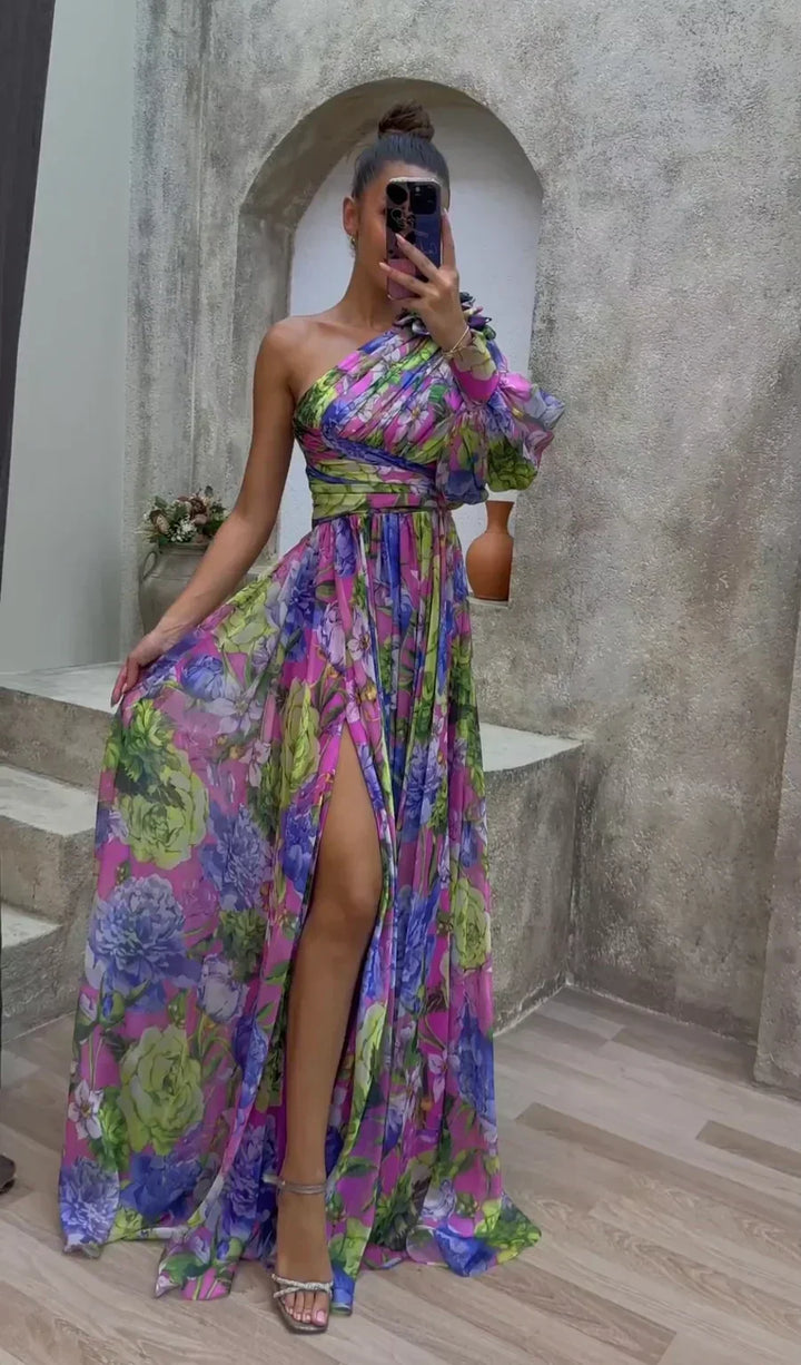 Kaia – Vestido Drapê Atemporal