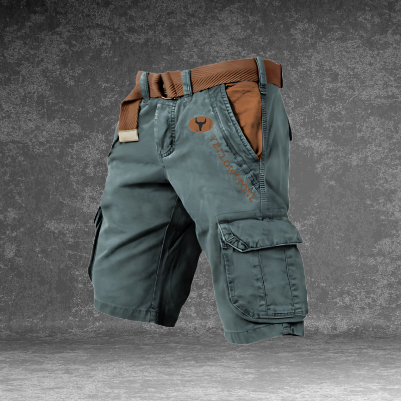 Laluna® | Calças Cargo com 6 Bolsos