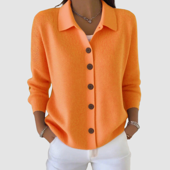 Cardigan de Tricô Riah™ com Botões