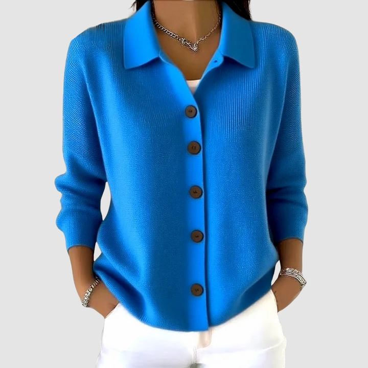Cardigan de Tricô Riah™ com Botões