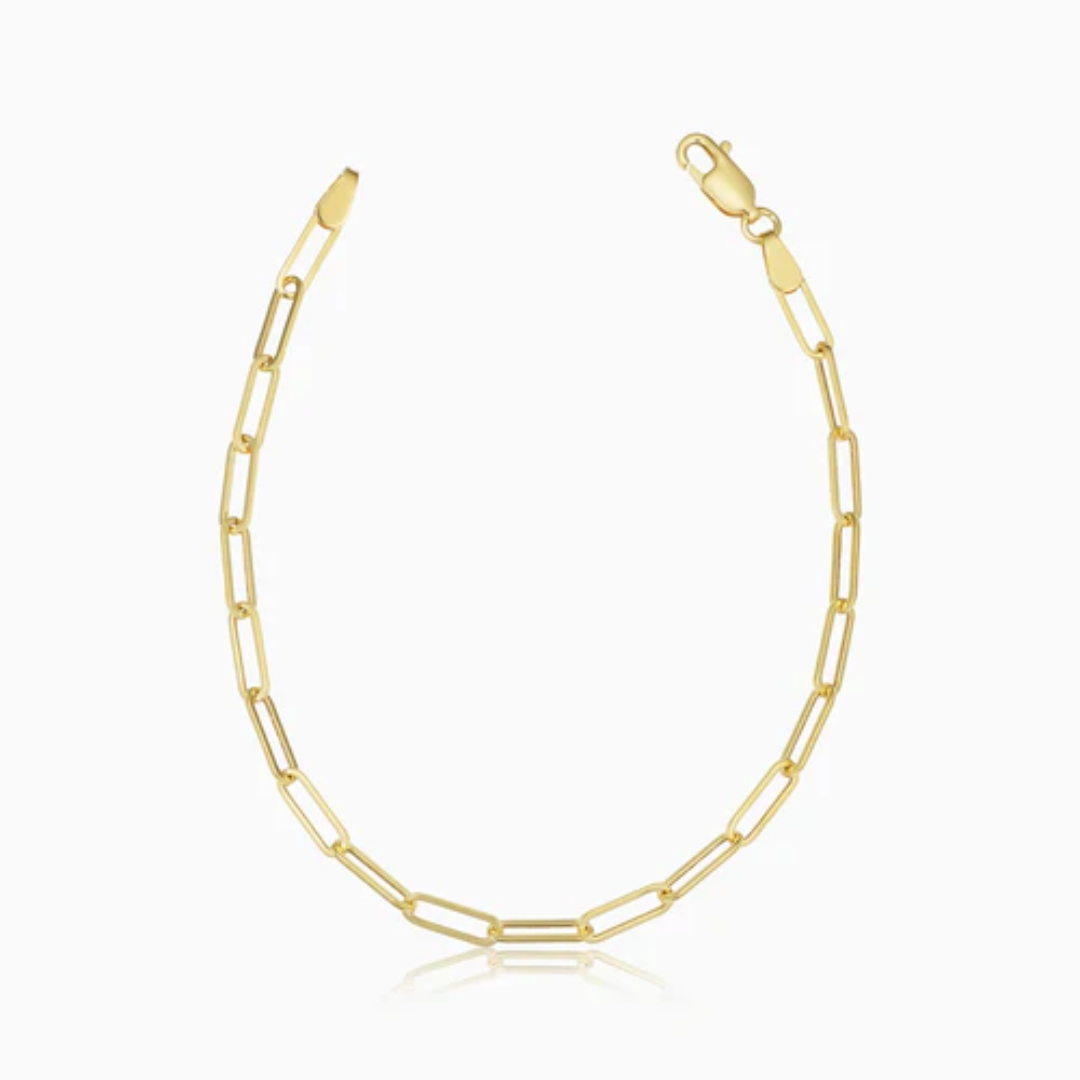 Pulseira de Elos Veneziana | Dourado