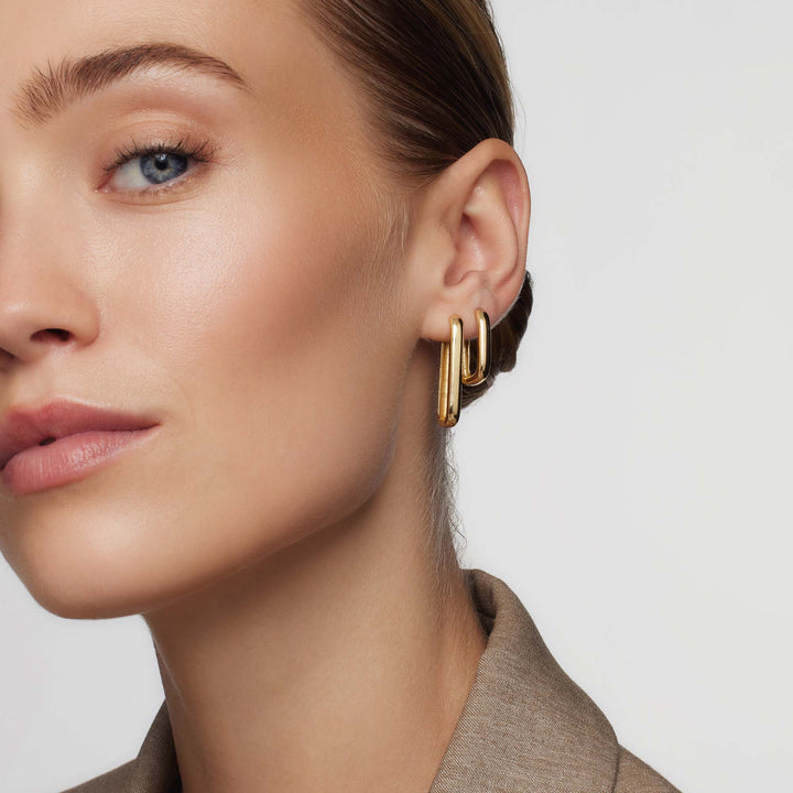 Brincos de Argola Icon Grandes | Dourado