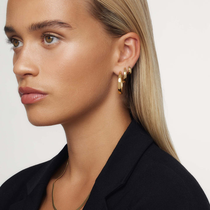Argolas Statement Gia | Dourado