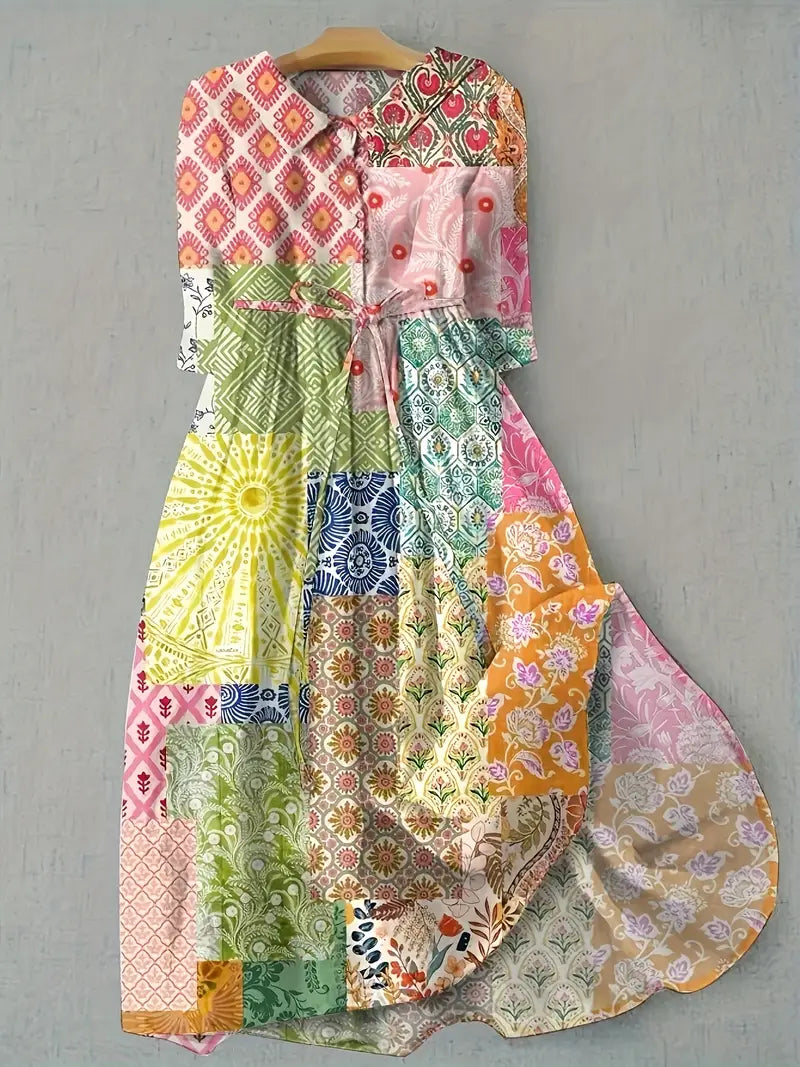 Juliette | Vestido Artístico em Patchwork
