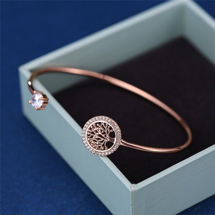 Pulseira Ajustável com Símbolo da Árvore da Vida