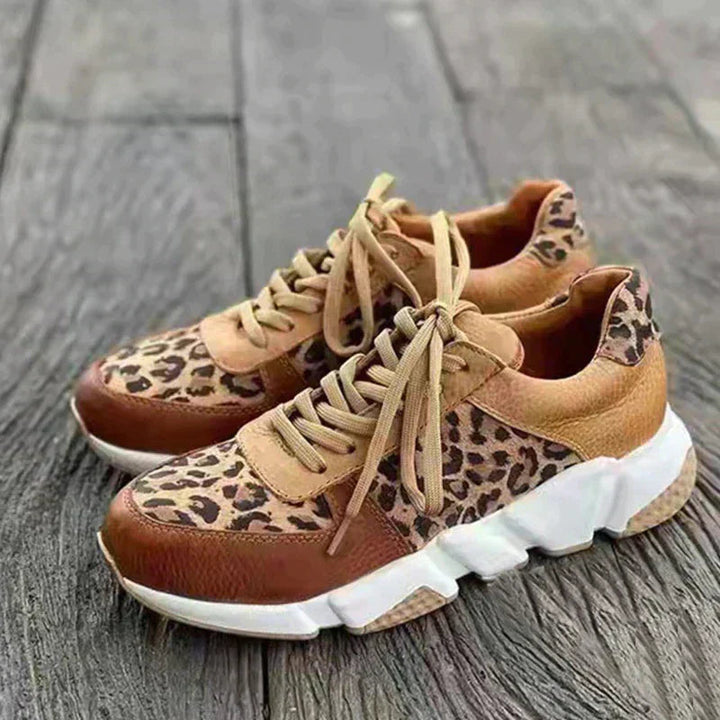 Mia™ - Tênis Leopardados Confortáveis