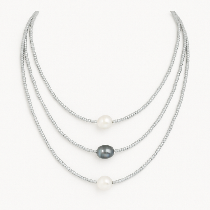 Colar Vintage de Pérolas de Água Doce Zara™