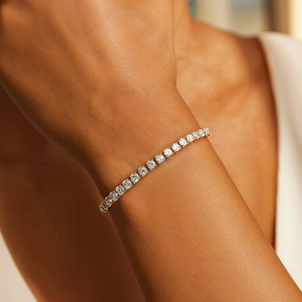"MIAMI" BRACELETE DE TÊNIS CLÁSSICO