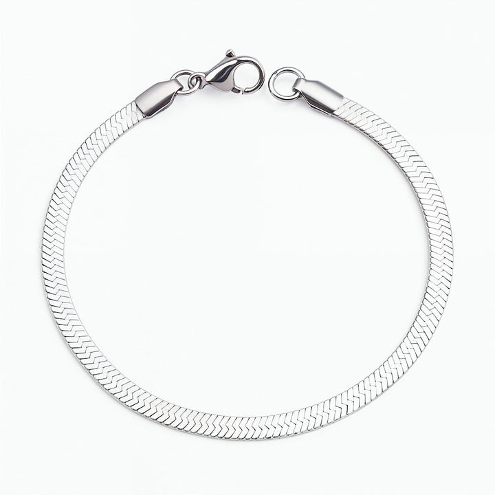 "BRACELETE EM PONTO DE PEIXE" SANTORINI