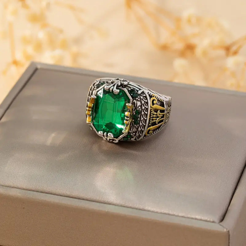 Anel Klara Emerin | Ouro 18K