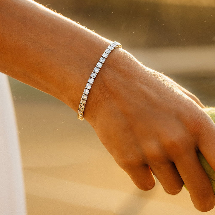 "MIAMI" BRACELETE CLÁSSICO DE TÊNIS