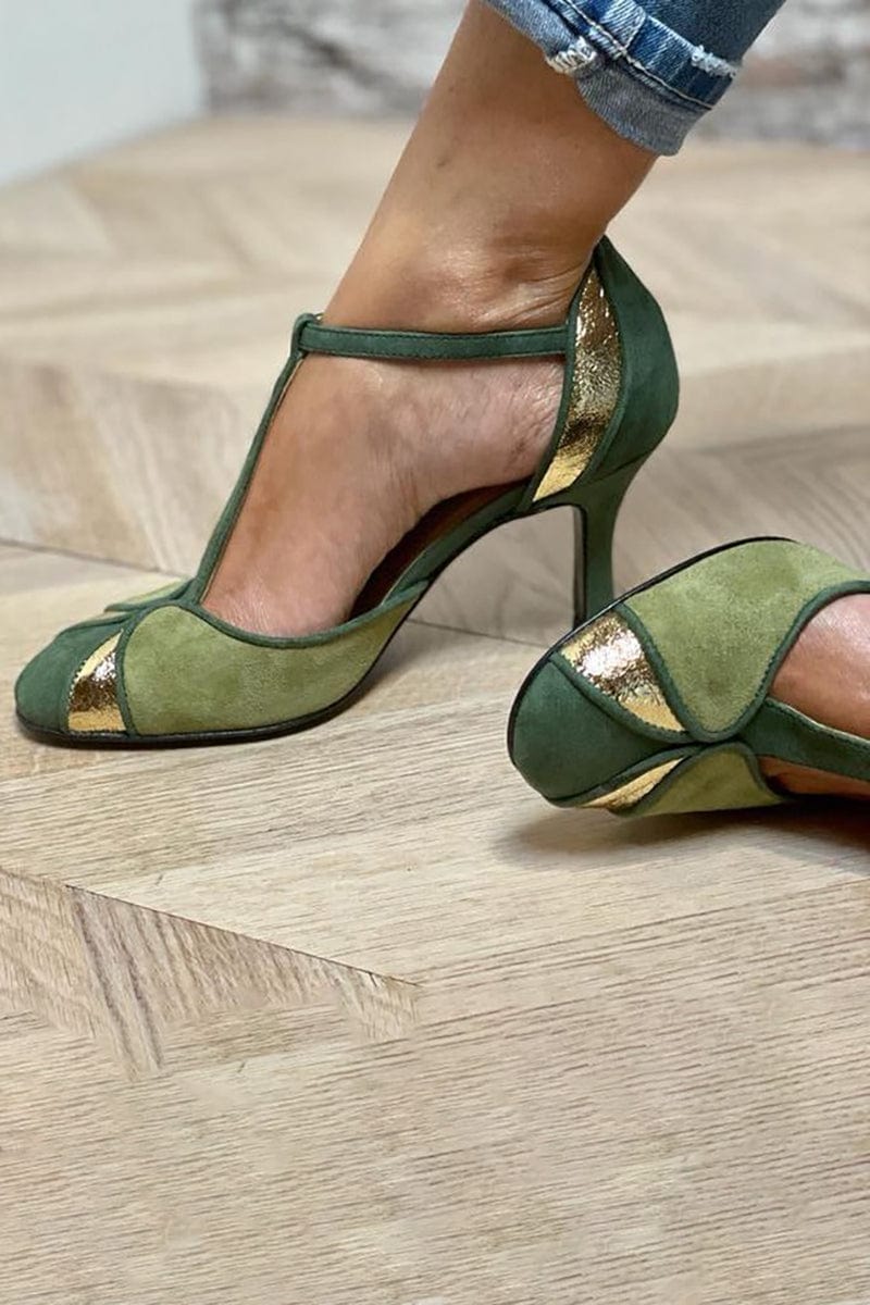 Sapatos Alona Patchwork