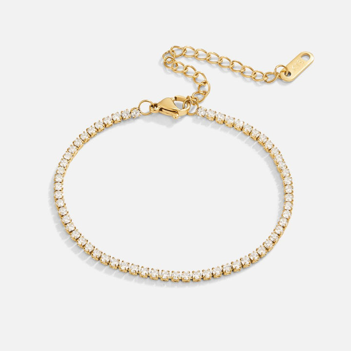 Pulseira de Tênis Cordelia Gold