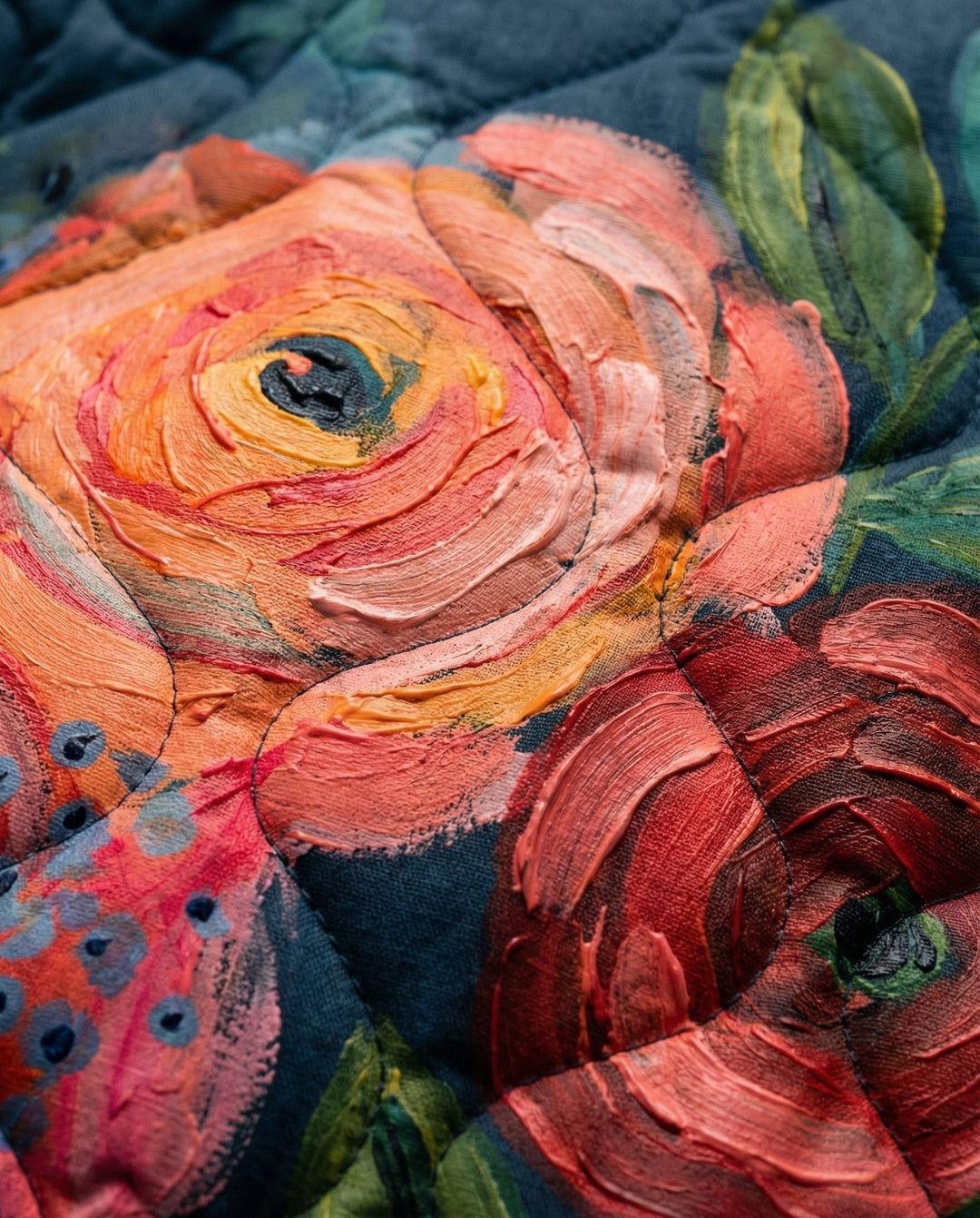 Amaya | Jaqueta Quilted com Estampa Floral Vintage