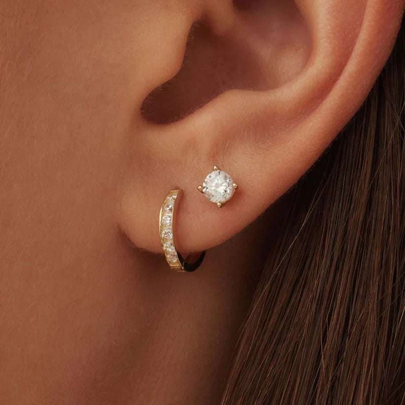 Conjunto de Brincos de Pedra Dara Brillane