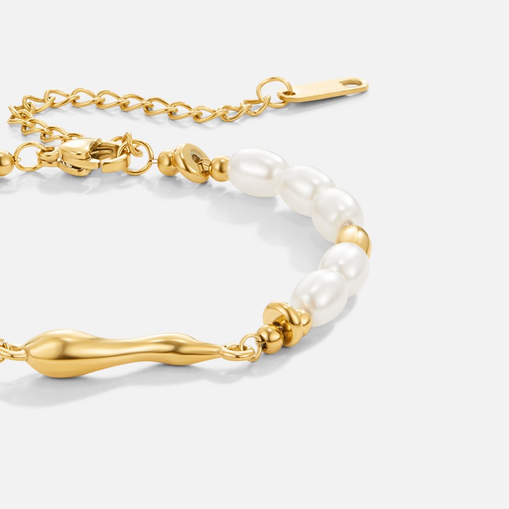 Pulseira de Pérola de Água Doce Lov