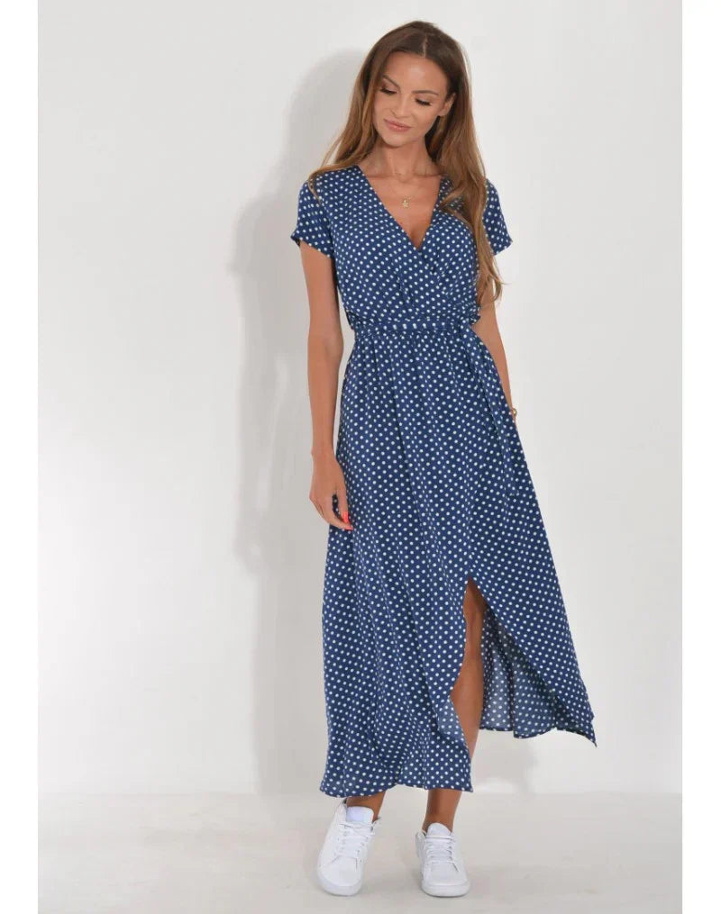 Suzanne - Vestido Elegante com Decote em V