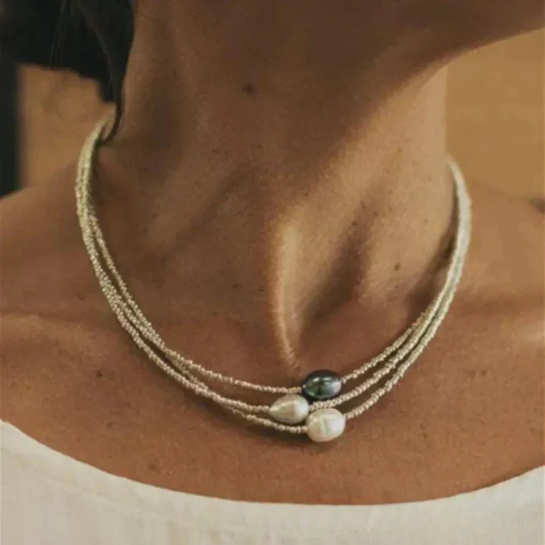 COLAR PRATEADO VINTAGE
