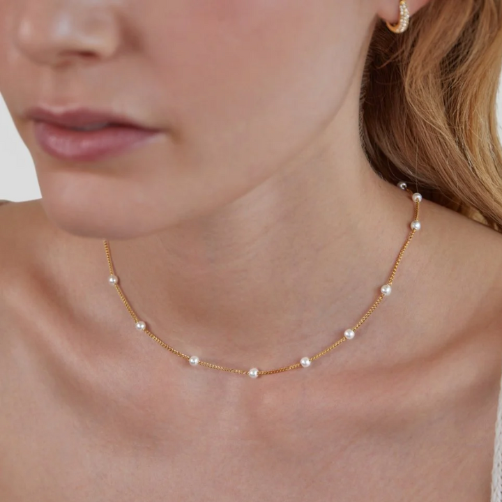 Colar Nura com Pérolas