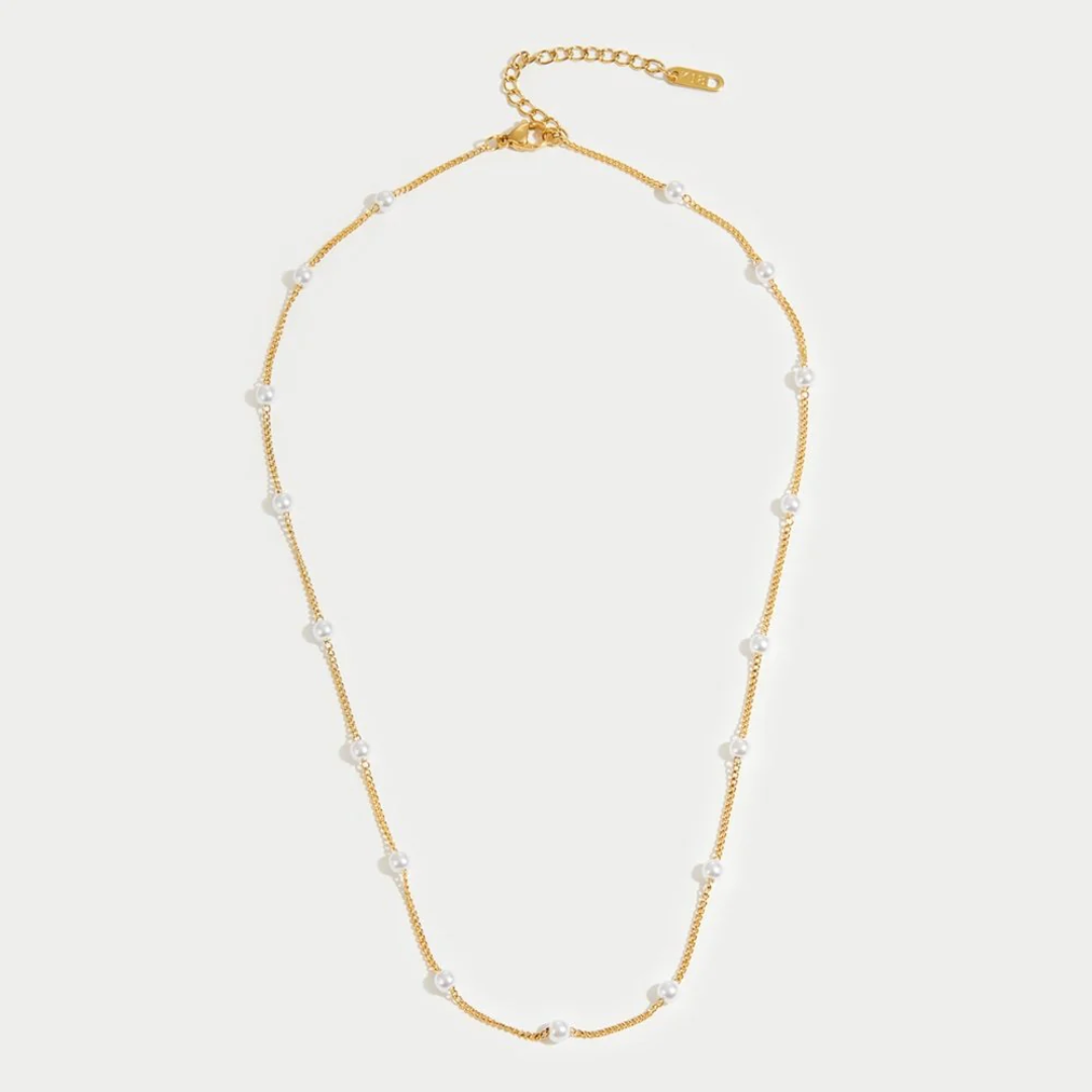 Colar Nura com Pérolas