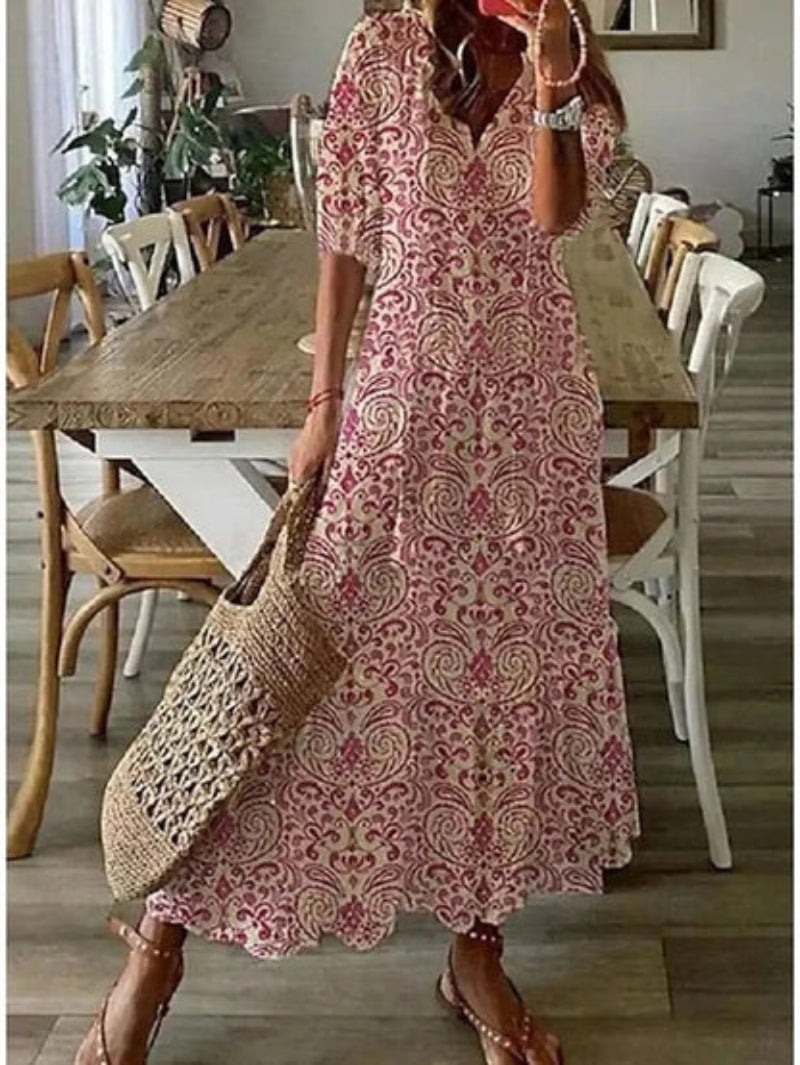 Sophia - Vestido de Verão Boho Vintage