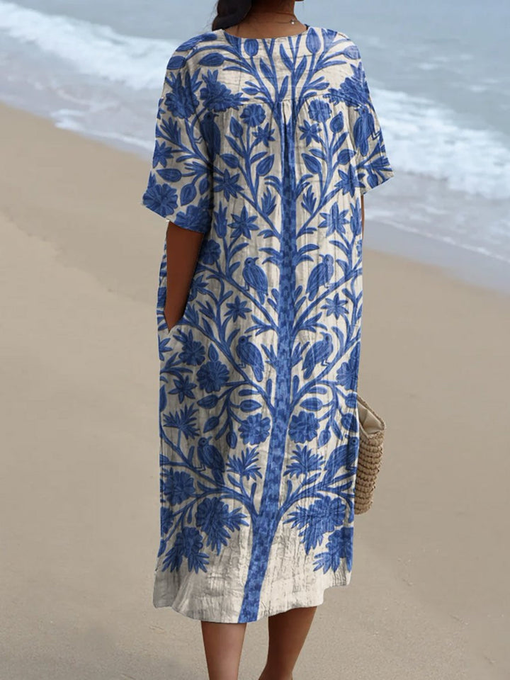 Anouk - Vestido Floral Vintage